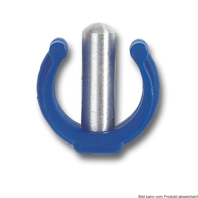 Clip für Unterarmgehstütze, 22 mm Rebotec Farbe: enzianblau