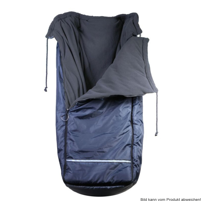 Schlupfsack ROLKO-THERMO Fleece/Nylon blau Gr. S