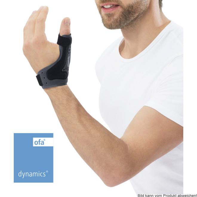 Daumenorthese Dynamics grau-schwarz Gr. 1