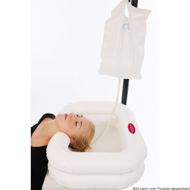 Haarwasch-Set RFM zweiteilig, Becken + Duschset