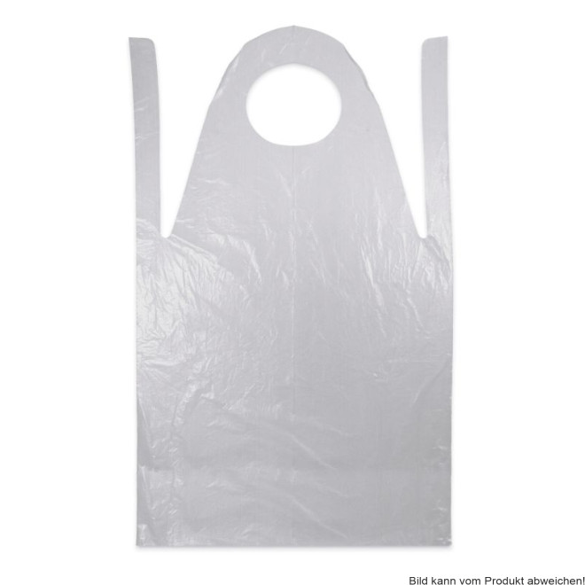MEDI-INN PE-Schürze PLUS, weiß, 75 x 140 cm (VPE: 100 Stück)