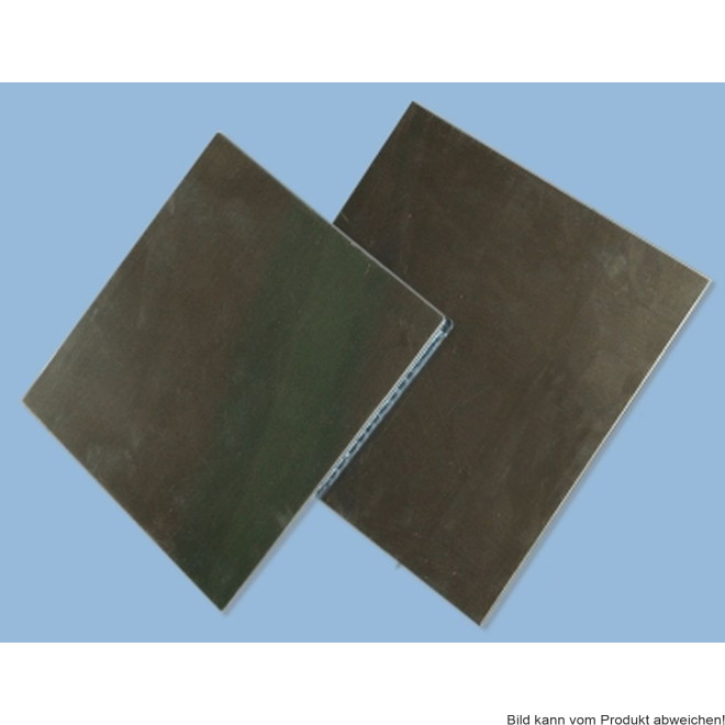 selbstklebende Edelstahlplatten, 2er Set