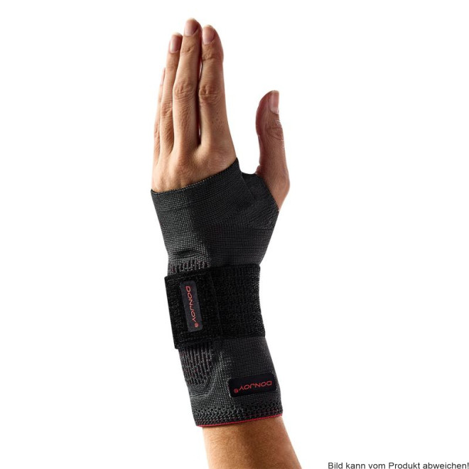 Handgelenkbandage DONJOY ManuForce graphitgrau Gr. 6 links