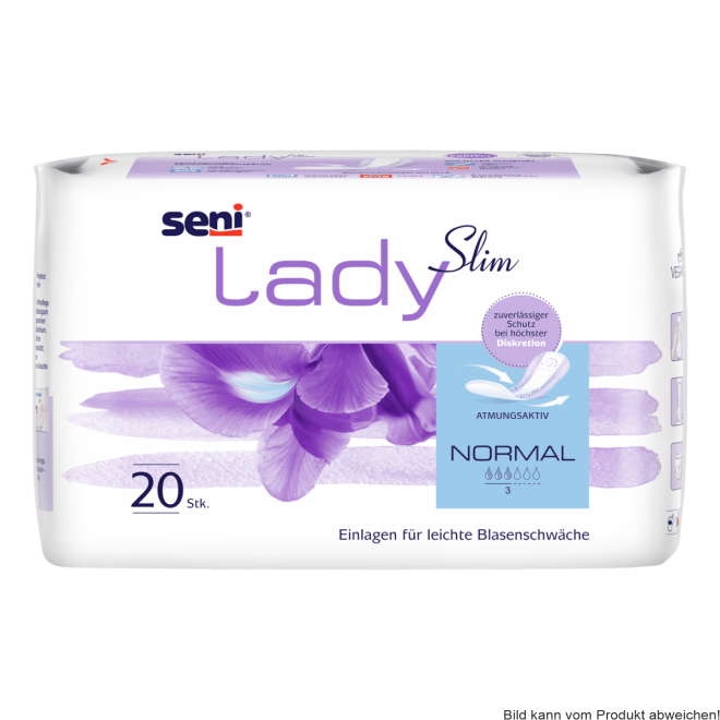 Inkontinenzeinlagen Seni Lady Slim Normal (1 Karton: 18 x 20 Stück)