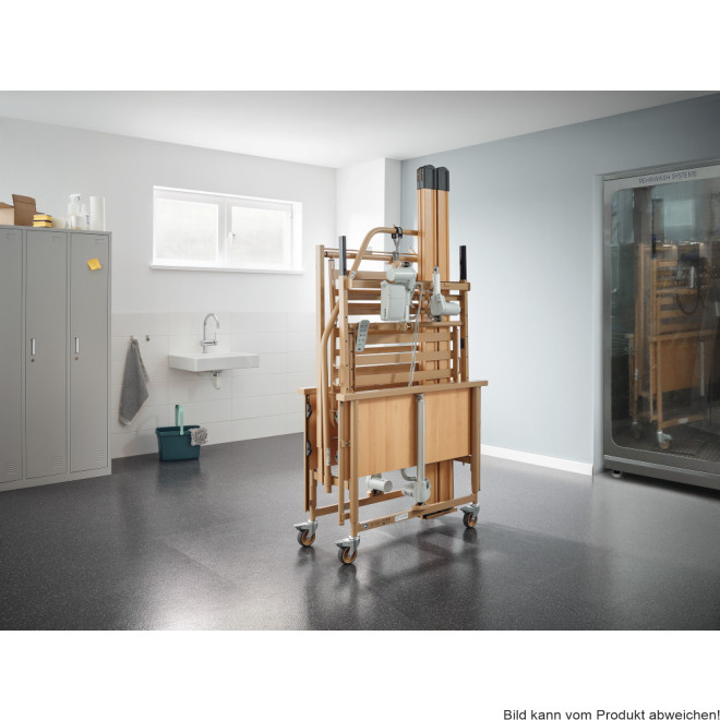 Pflegebett DALI wash 90x200 cm Holz