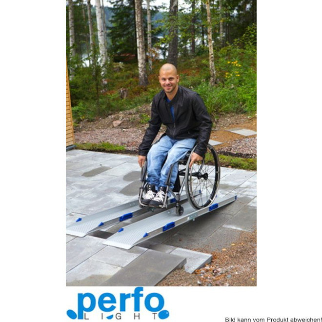 Perfolight Teleskoprampe (VPE: Paar) Ausf.: 2-teilig 202 cm