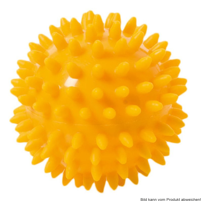 Igelball - Noppenball 2er Set, 2 Stück im Deko-Karton + Übungsanleitung 9 cm