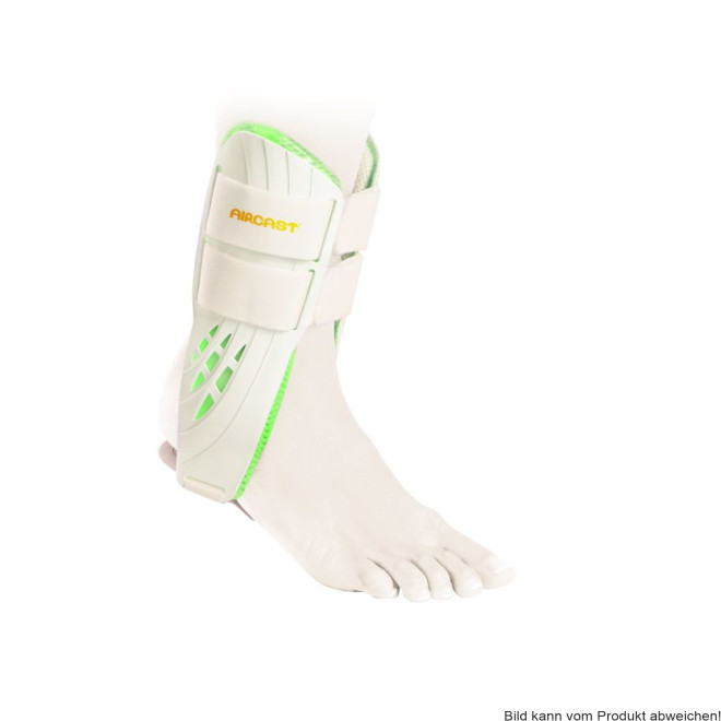 Sprunggelenkschiene AIRCAST Air-Stirrup II weiß Gr. M links