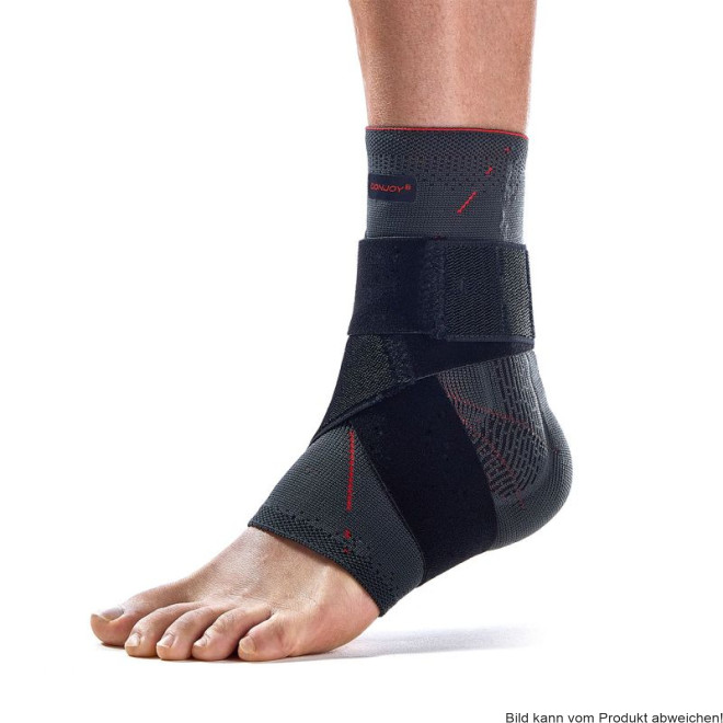 Sprunggelenkbandage DONJOY MalleoForce Plus graphitgrau Gr. 5