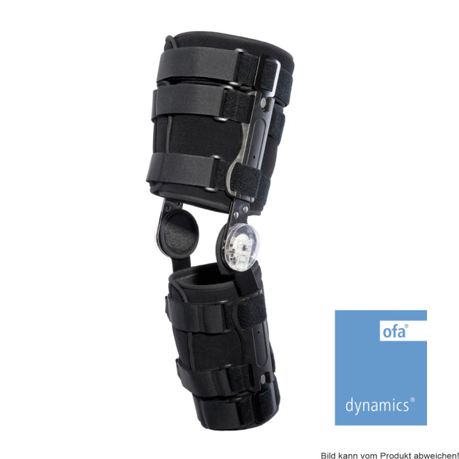 Knieschiene Dynamics ROM universal schwarz