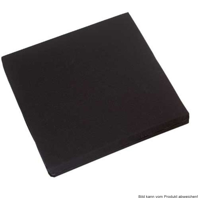 Sitzkissen Standard rutschfest RG35,schwarz 48 x 40 cm