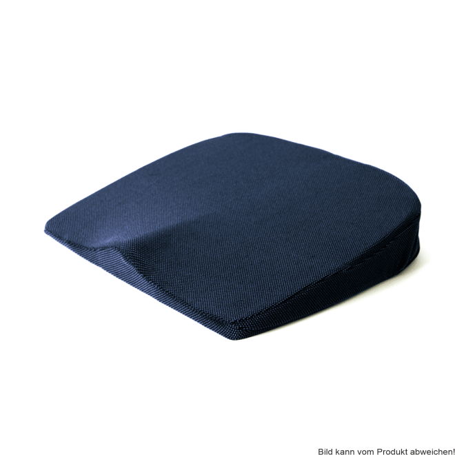 SISSEL Sit Spezial 2 in 1 Sitzkeil 43x40x9cm mit Bezug Farbe: blau