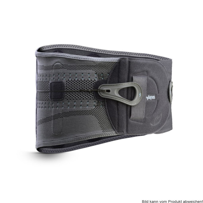 Lumbalstützorthese Aspen ELITE ACTIVE grau Gr. L