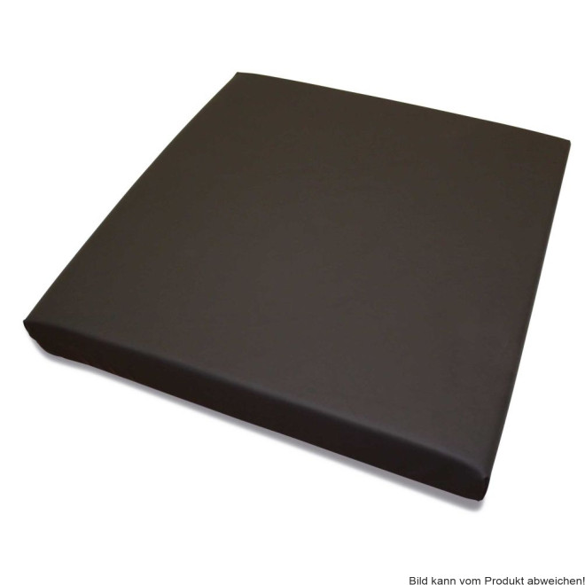 Sitzkissen Silflex 200 Silikongel mit Visko-Schaum schwarz 42 x 42 cm