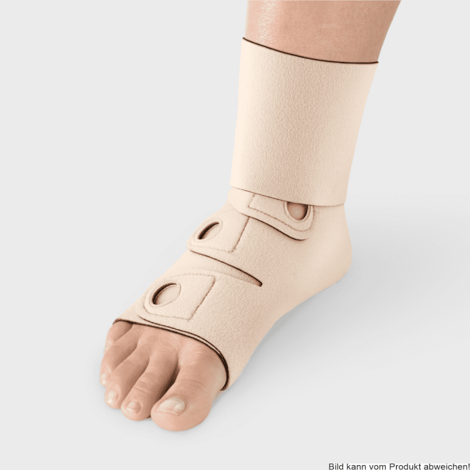 ReadyWrap Fuß CT beige, Länge lang Gr. M links