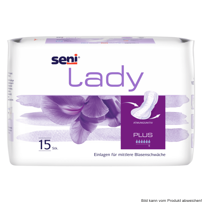 Inkontinenzeinlagen Seni Lady Plus (1 Karton: 16 x 15 Stück)