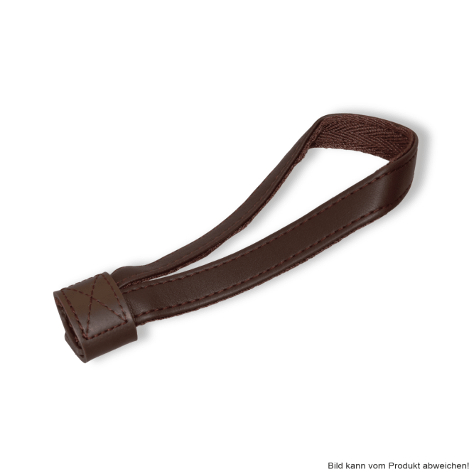 Stockschlaufe, Leder Farbe: braun