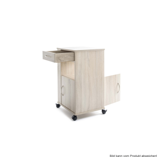 Nachttisch storeline t300, mit integrieter Tischplatte Farbe: sonoma eiche
