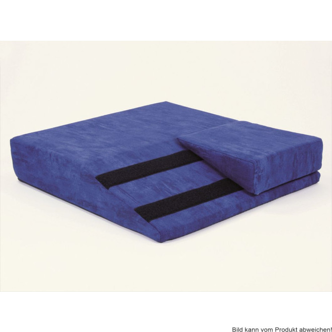 Arthrodesenkissen mit Wechselkeil, 44 x 43 x 10:3 cm Bezug Flachgewebe schwarz