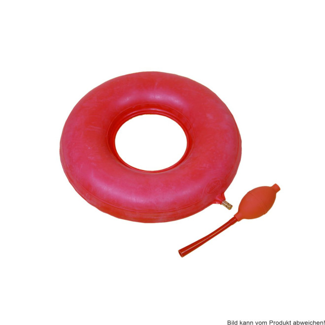 Luftkissen Ø 42,5 cm rot Ausf.: 42,5 cm (mit Pumpe)