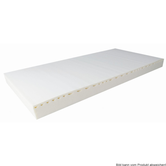 Anti-Dekubitus-Schaumstoff-Matratze Olymp PU, inklusive.PU-und Trikotbezug 200 x 100 x 14 cm