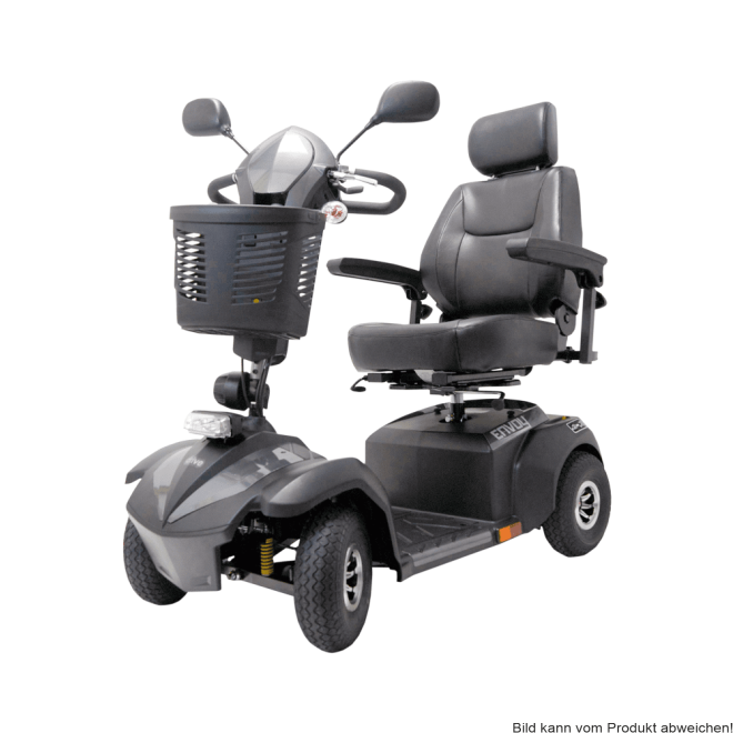 Scooter BL350 Envoy, 4-rad, 6 km/h, 50AH, Luftbereifung Farbe: grau-metallic