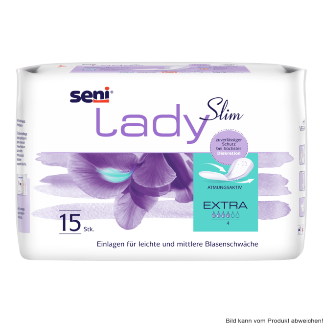 Inkontinenzeinlagen Seni Lady Slim Extra (1 Karton: 24 x 15 Stück)