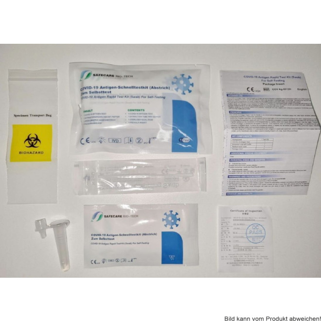 COVID-19 Antigen Rapid Test-Kit Swab Nase