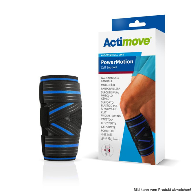 Wadenmuskelbandage Actimove PowerMotion, anthrazit Gr. M