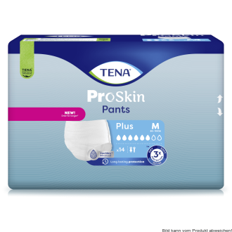 Einweghose TENA Pants PROskin Plus M Hüftumfang 80 bis 110 cm(1 Karton: 4 x14 Stück)