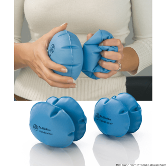 Handtrainer, aufblasbar hellblau Ausf.: Durchmesser 14 cm