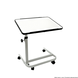 Beistell-Tisch ca.62x41x65-98cm weiß