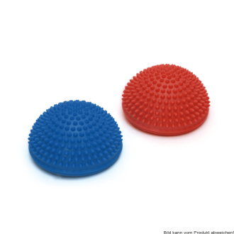 Spiky Dome Sissel ca.16cm, (VPE:2 Stück) 1xrot / 1xblau