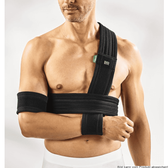 Schultergelenkorthese Cellacare Gilchrist Classic schwarz-grün Gr. 1