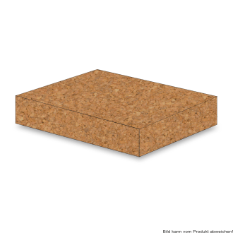 Naturkork Platte 100x50 cm braun 3 mm