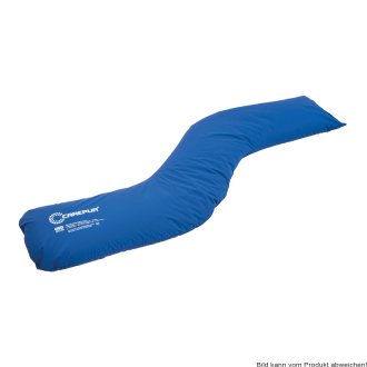 Seitenlagerungskissen CarePur M 180 x 31 cm blau