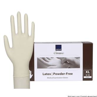 ABENA Latex-Handschuhe puderfrei (VPE: 100 Stück) Gr. L