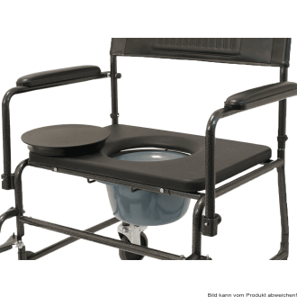 Toilettenrollstuhl TRS 200 XXL anthrazit