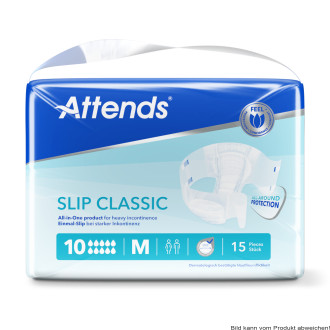 Windelhose Attends Slip Classic 10 M Hüfte 80 bis 115 cm(1Karton: 4x15Stk.)