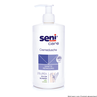 Seni Care Cremedusche mit 3% Urea 500ml