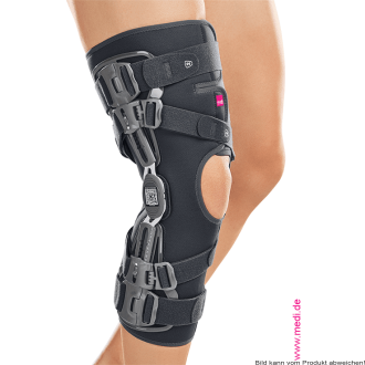 medi Knieorthese Soft OA rechts Varus, links Valgus grau Gr. L