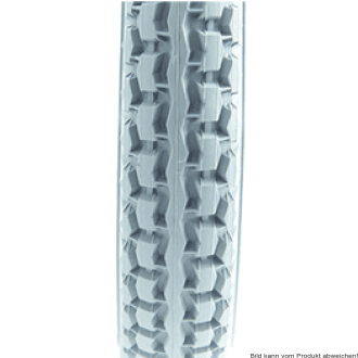 Reifen für Standard-Rollstuhl Profil C-628, 12 1/2 x 2 1/4" grau