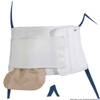 Bandage Stomacare Standard Fertigfabrikat weiß Gr. L