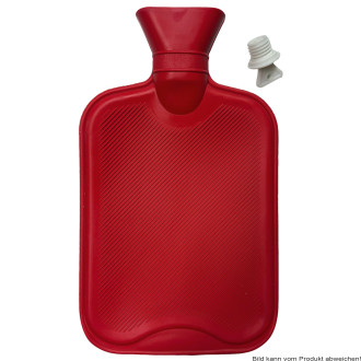 Wärmflasche mit Rollkragen-Pullover-Bezug Farbe: hellblau