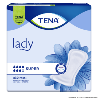 Einlage TENA Lady Super (1 Karton: 6 x 30 Stück)