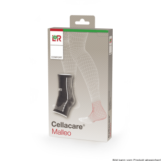Sprunggelenkbandage Cellacare Malleo Comfort taupe-weiß Gr. 1