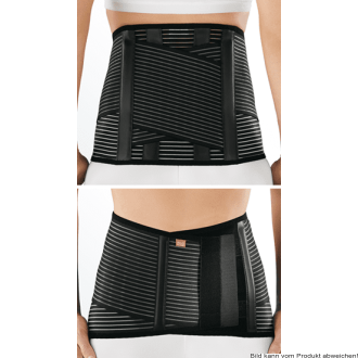 Kreuzbandage Lumbamed Active, schwarz Gr. 1