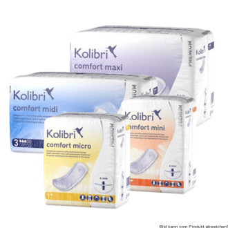 Einlage Kolibri comfort premium micro gelb (1Karton: 8x28Stk.)