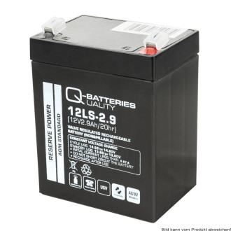 Quality-Batteries 12LS-2.9 12V/2,9Ah 79x55x98 mm