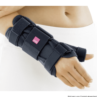 Handgelenkorthese Manumed T grau Gr. 1 links